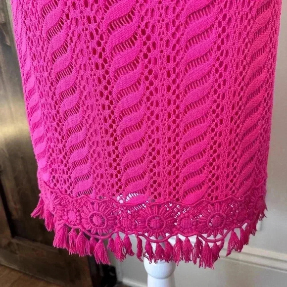 Lilly Pulitzer Pink Lace Dress - Picture 4 of 9